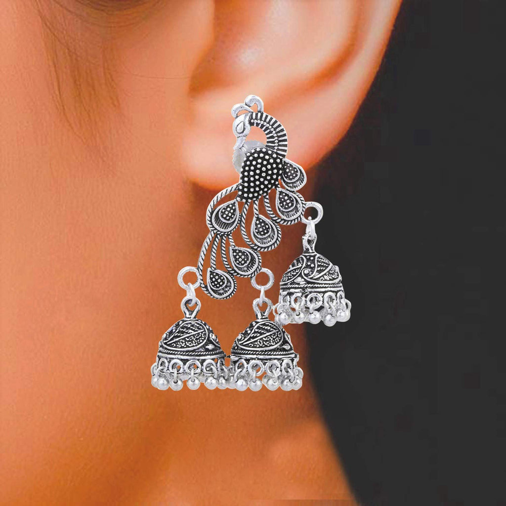 New Design 6 Style 2 Colors Gold/Silver Women Fashion Double Side Crystal  Flower Shaped Earings Hypoallergenic Ear Stud Earrings | Wish